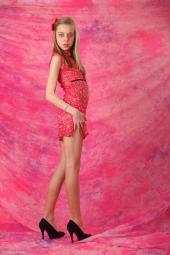 Nonude Models Galleries ⏵ Silver-stars Anastasia Pink Dress 1 BBB